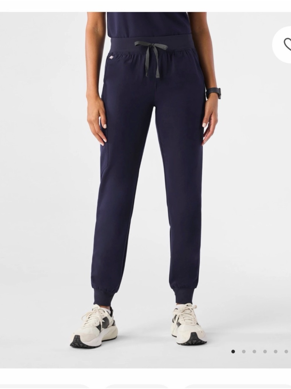 Figs Zamora Jogger Scrub Pants Navy